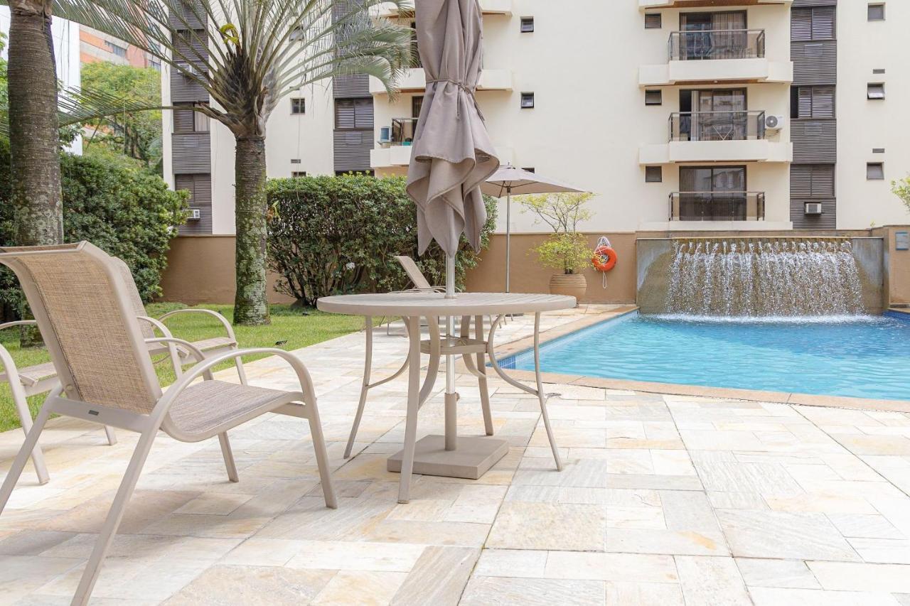 Elegant Flat Internacional Plaza-garagem E Piscina Hotel São Paulo