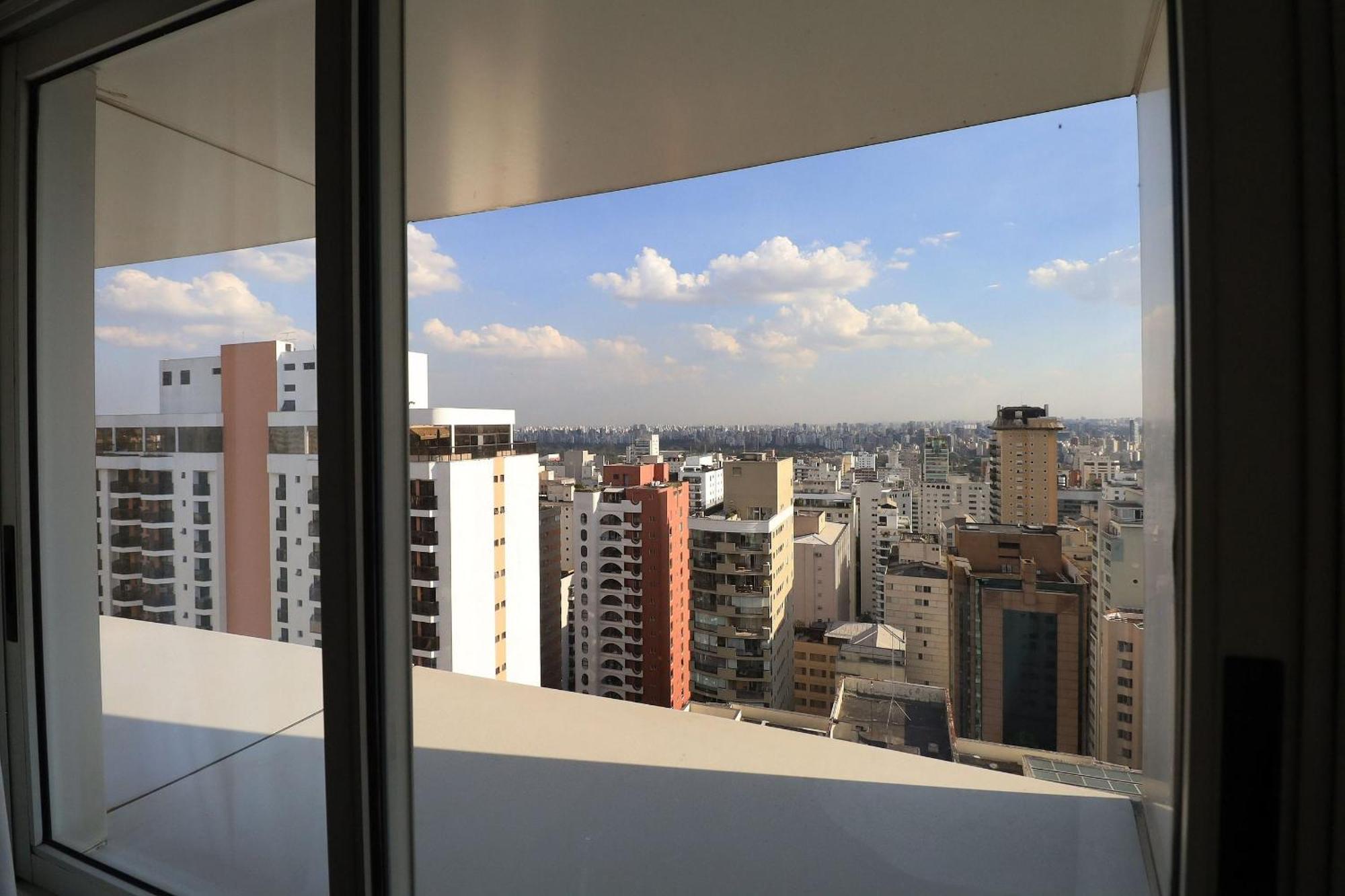 Elegant Flat Internacional Plaza-garagem E Piscina Hotel São Paulo